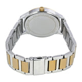 Buy Shop Michael Kors Hartman Quartz White Dial Two Tone Steel Strap Watch For Women - MK3521 USA Online