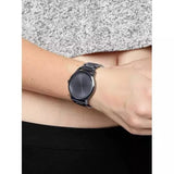 Buy Shop Michael Kors Hartman Quartz Blue Dial Blue Steel Strap Watch For Women - MK3509 USA Online