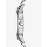 Buy Shop Michael Kors Hartman Quartz Blue Dial Silver Steel Strap Watch For Women - MK3519 USA Online