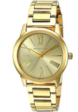 Buy Shop Michael Kors Hartman Quartz Gold Dial Gold Steel Strap Watch For Women - MK3490 USA Online