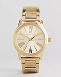 Buy Shop Michael Kors Hartman Quartz Gold Dial Gold Steel Strap Watch For Women - MK3490 USA Online