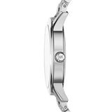 Buy Shop Michael Kors Hartman Quartz Silver Dial Silver Steel Strap Watch For Women - MK3489 USA Online