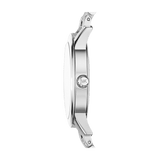 Buy Shop Michael Kors Hartman Quartz Silver Dial Silver Steel Strap Watch For Women - MK3489 USA Online