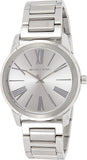 Buy Shop Michael Kors Hartman Quartz Silver Dial Silver Steel Strap Watch For Women - MK3489 USA Online