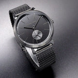 Buy Shop Michael Kors Irving Quartz Black Dial Black Mesh Bracelet Watch For Men - MK8742 USA Online