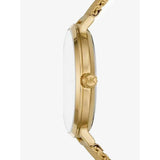Buy Shop Michael Kors Irving Quartz Gold Dial Gold Mesh Strap Watch For Men - MK8741 USA Online