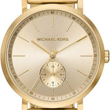 Buy Shop Michael Kors Irving Quartz Gold Dial Gold Mesh Strap Watch For Men - MK8741 USA Online