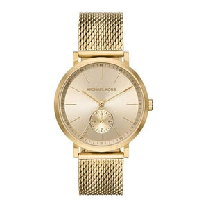 Buy Shop Michael Kors Irving Quartz Gold Dial Gold Mesh Strap Watch For Men - MK8741 USA Online