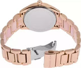 Buy Shop Michael Kors Janelle Analog Rose Gold Dial Two Tone Steel Strap Watch For Women - MK4731 USA Online