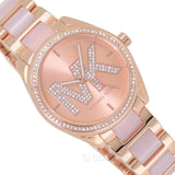 Buy Shop Michael Kors Janelle Analog Rose Gold Dial Two Tone Steel Strap Watch For Women - MK4731 USA Online