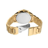 Buy Shop Michael Kors Janelle Chronograph Gold Dial Gold Steel Strap Watch For Men - MK8995 USA Online