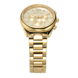 Buy Shop Michael Kors Janelle Chronograph Gold Dial Gold Steel Strap Watch For Men - MK8995 USA Online