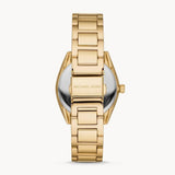 Buy Shop Michael Kors Janelle Chronograph Gold Dial Two Tone Steel Strap Watch For Women - MK7133 USA Online