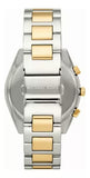 Buy Shop Michael Kors Janelle Chronograph Silver Dial Two Tone Steel Strap Watch For Men - MK8994 USA Online