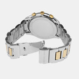 Buy Shop Michael Kors Janelle Chronograph Silver Dial Two Tone Steel Strap Watch For Men - MK8994 USA Online