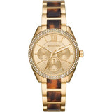 Buy Shop Michael Kors Janelle Chronograph Gold Dial Two Tone Steel Strap Watch For Women - MK7133 USA Online
