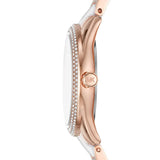 Buy Shop Michael Kors Janelle Multifunction Silver Dial Two Tone Steel Strap Watch For Women - MK7131 USA Online