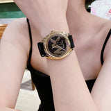 Buy Shop Michael Kors Janelle Quartz Black Dial Black Rubber Strap Watch For Women - MK7313 USA Online