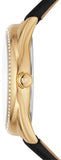 Buy Shop Michael Kors Janelle Quartz Black Dial Black Rubber Strap Watch For Women - MK7313 USA Online