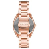 Buy Shop Michael Kors Janelle Quartz Crystals Rose Gold Dial Rose Gold Steel Strap Watch For Women - MK7312 USA Online