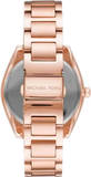 Buy Shop Michael Kors Janelle Quartz Crystals Rose Gold Dial Rose Gold Steel Strap Watch For Women - MK7312 USA Online