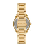 Buy Shop Michael Kors Janelle Quartz Gold Dial Gold Steel Strap Watch For Women - MK7381 USA Online