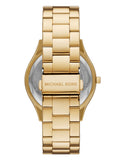 Buy Shop Michael Kors Janelle Quartz Gold Dial Two Tone Steel Strap Watch For Women - MK4730 USA Online