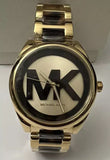 Buy Shop Michael Kors Janelle Three-Hand Gold Dial Two Tone Steel Strap Watch For Women - MK7136 USA Online