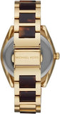 Buy Shop Michael Kors Janelle Three-Hand Gold Dial Two Tone Steel Strap Watch For Women - MK7136 USA Online