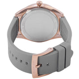 Buy Shop Michael Kors Janelle Three Hand Grey Dial Grey Rubber Strap Watch For Women - MK7314 USA Online