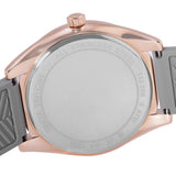 Buy Shop Michael Kors Janelle Three Hand Grey Dial Grey Rubber Strap Watch For Women - MK7314 USA Online