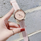 Buy Shop Michael Kors Janelle Three Hand Rose Gold Dial Pink Rubber Strap Watch For Women - MK7139 USA Online