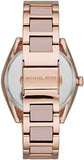 Buy Shop Michael Kors Janelle Three Hand Rose Gold Dial Two Tone Steel Strap Watch For Women - MK7135 USA Online