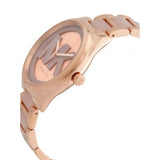 Buy Shop Michael Kors Janelle Three Hand Rose Gold Dial Two Tone Steel Strap Watch For Women - MK7135 USA Online