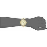 Buy Shop Michael Kors Jaryn Analog Quartz Gold Dial Gold Steel Strap Watch For Women - MK3500 USA Online
