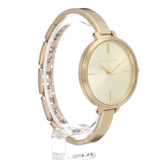 Buy Shop Michael Kors Jaryn Analog Quartz Gold Dial Gold Steel Strap Watch For Women - MK3546 USA Online