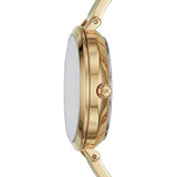 Buy Shop Michael Kors Jaryn Analog Quartz Gold Dial Gold Steel Strap Watch For Women - MK3546 USA Online