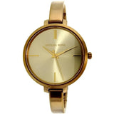 Buy Shop Michael Kors Jaryn Analog Quartz Gold Dial Gold Steel Strap Watch For Women - MK3546 USA Online