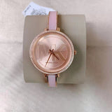 Buy Shop Michael Kors Jaryn Analog Rose Gold Dial Pink Steel Strap Watch For Women - MK4545 USA Online