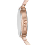 Buy Shop Michael Kors Jaryn Analog Rose Gold Dial Pink Steel Strap Watch For Women - MK4545 USA Online