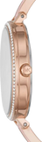 Buy Shop Michael Kors Jaryn Analog Rose Gold Dial Pink Steel Strap Watch For Women - MK4545 USA Online