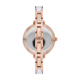 Buy Shop Michael Kors Jaryn Analog White Dial Two Tone Steel Strap Watch For Women - MK4342 USA Online