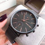 Buy Shop Michael Kors Jaryn Black Dial Black Stainless Steel Strap Watch for Men - MK8504 USA Online
