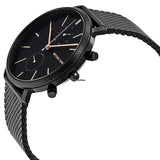 Buy Shop Michael Kors Jaryn Black Dial Black Stainless Steel Strap Watch for Men - MK8504 USA Online
