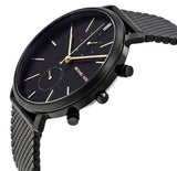Buy Shop Michael Kors Jaryn Black Dial Black Stainless Steel Strap Watch for Men - MK8504 USA Online