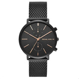 Buy Shop Michael Kors Jaryn Black Dial Black Stainless Steel Strap Watch for Men - MK8504 USA Online