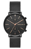 Buy Shop Michael Kors Jaryn Black Dial Black Stainless Steel Strap Watch for Men - MK8504 USA Online