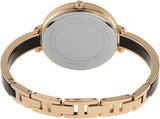 Buy Shop Michael Kors Jaryn Quartz Gold Dial Black Steel Strap Watch For Women - MK4544 USA Online