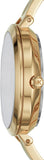 Buy Shop Michael Kors Jaryn Quartz Gold Dial Gold Steel Strap Watch For Women - MK3734 USA Online