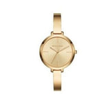 Buy Shop Michael Kors Jaryn Quartz Gold Dial Gold Steel Strap Watch For Women - MK3734 USA Online